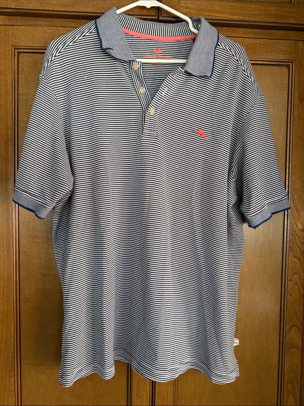 Tommy Bahama navy stripe Polo Shirt for Men